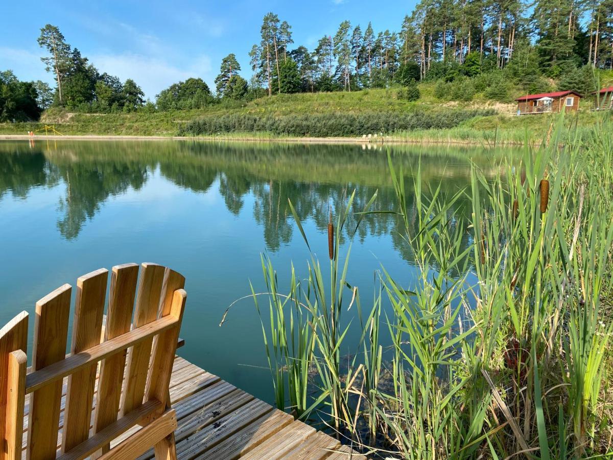 Miedzy Wodami - Domki Na Mazurach Mikołajki Exterior photo
